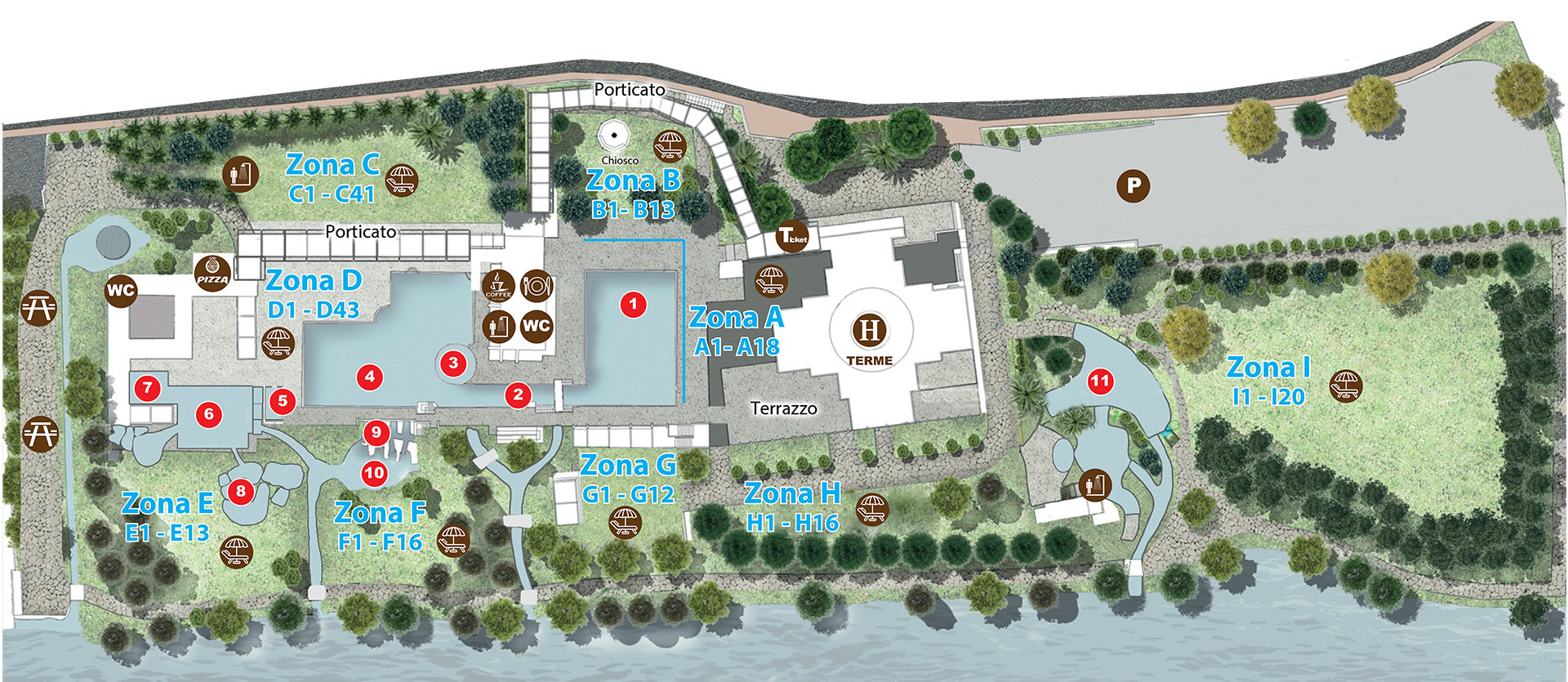 Mappa Parco
