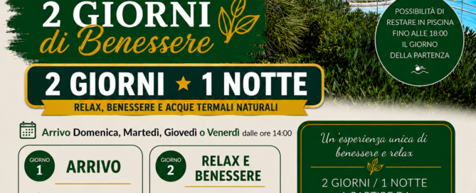 terme 2 giorni 1 notte