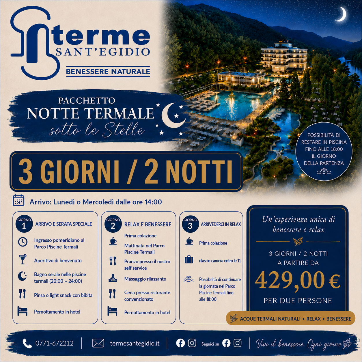 notte termale