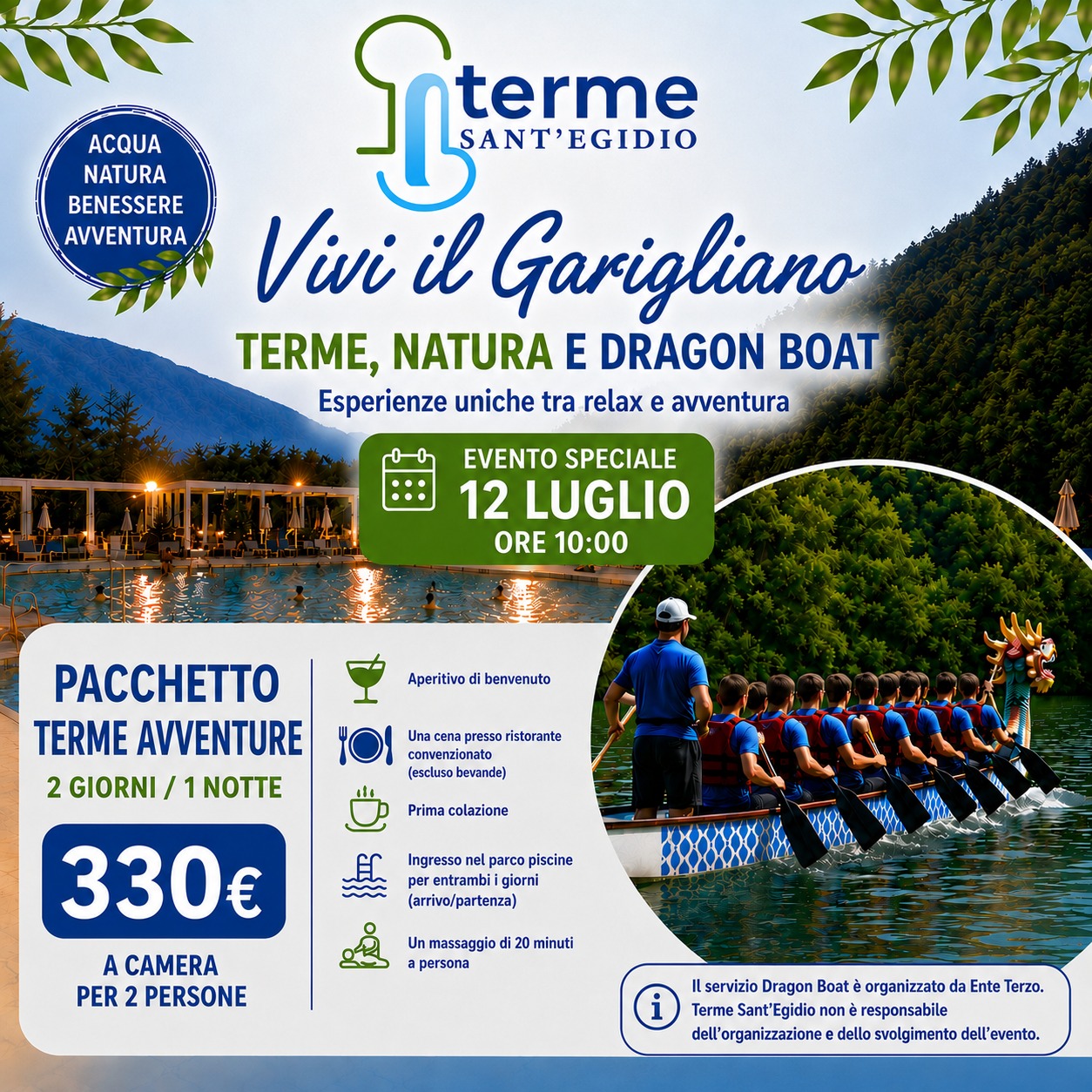 dragon boat alle terme di sant'egidio