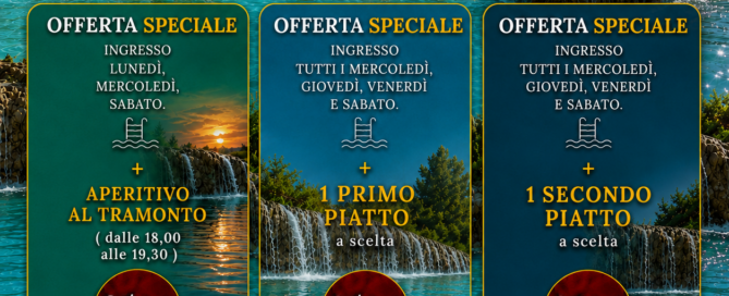 offerte piscina e pasto